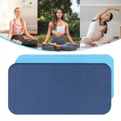 Genouillère - BalancePads™ - Bleu Clair & Foncé - Forme Zen