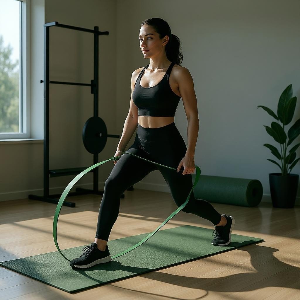 Bande de Résistance - PowerBandPro™ - Vert - Forme Zen