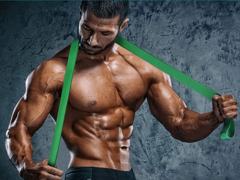 Élastique musculation - Étirement maximal - Forme Zen