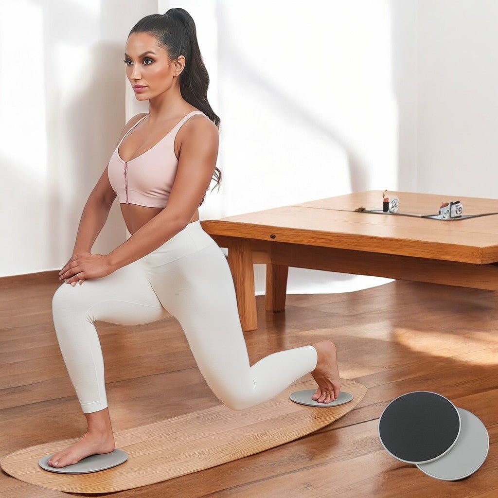 Glissière - CoreGlideDiscs™ - Gris - Forme Zen