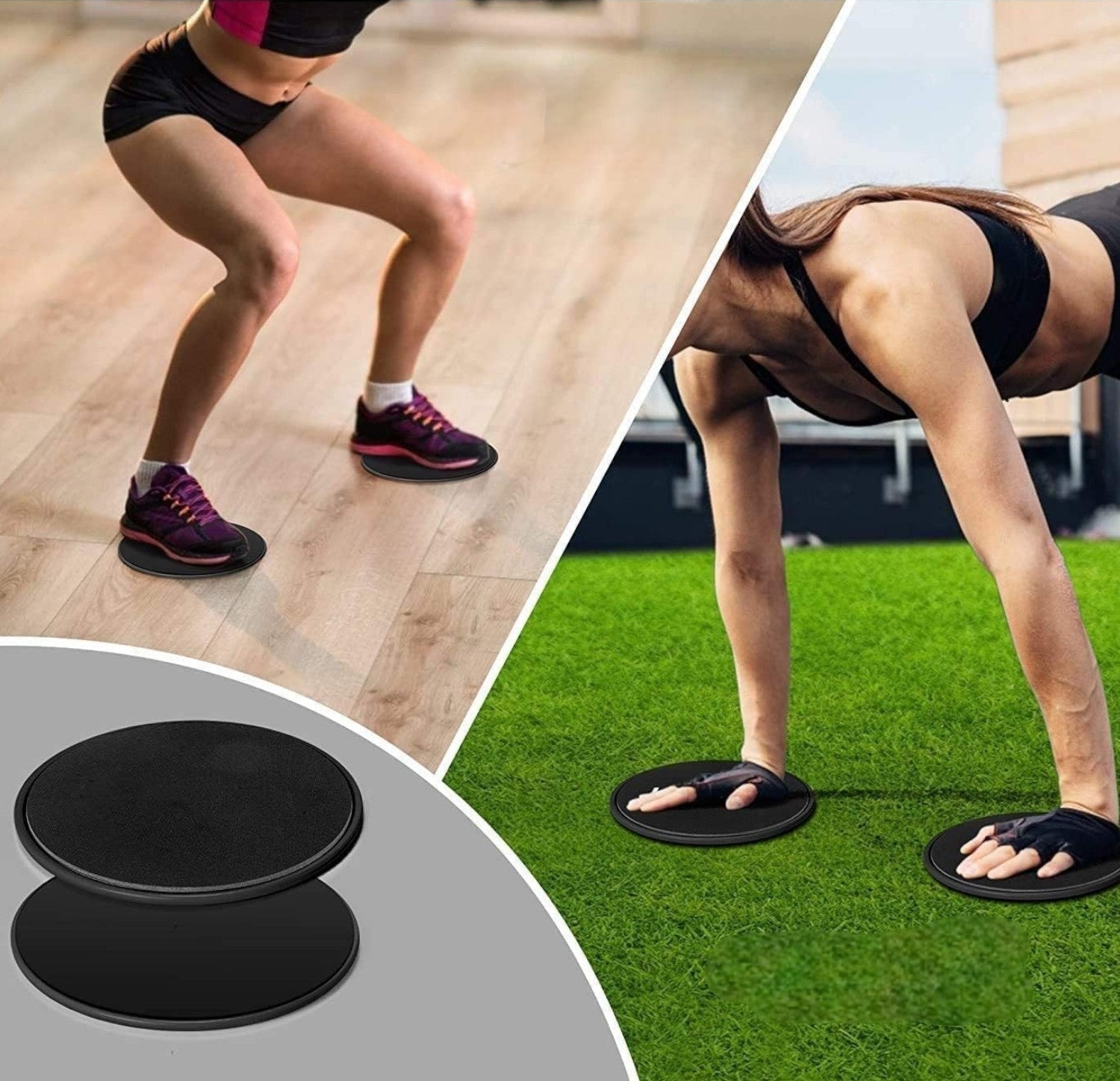 Glissière - CoreGlideDiscs™ - Noir - Forme Zen