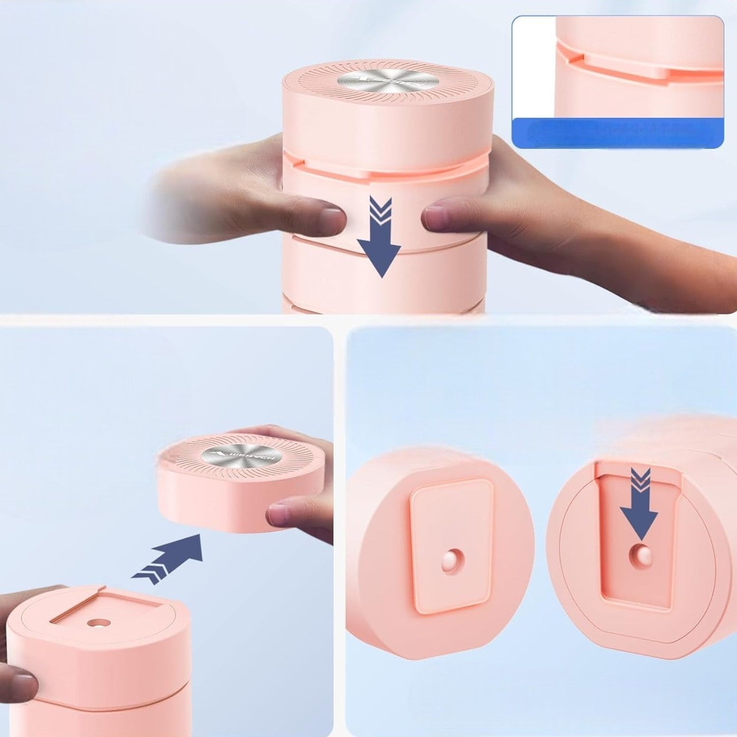 Haltères - AdjustTechDumbbells™ - Rose - Forme Zen