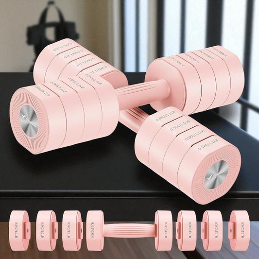 Haltères - AdjustTechDumbbells™ - Rose - Forme Zen