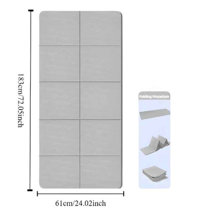 Tapis de yoga - Confort pratique - Forme Zen